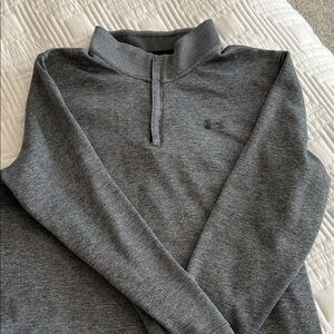 Under Armour Men's Zip-Up Gray Sweater